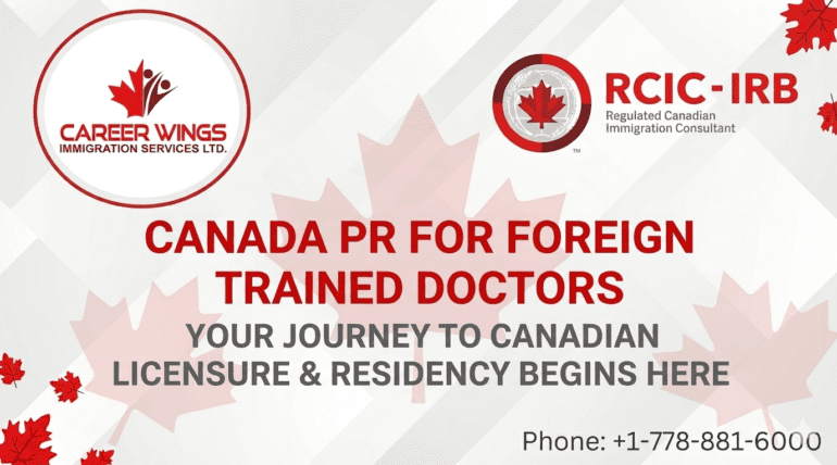 Canada PR for Foreign Trained Doctors Just Got Real — First Physician Draw Results Explained