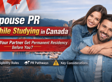 Spouse PR while studying in Canada – Expert guidance by Career Wings Immigration, RCIC-IRB licensed consultant